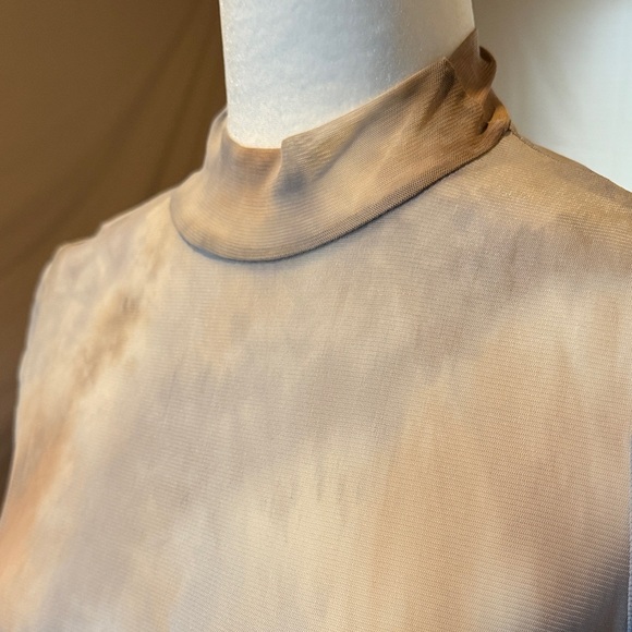 Chic Tie-Dye Long Sleeve Women's Top - Picture 2 of 3